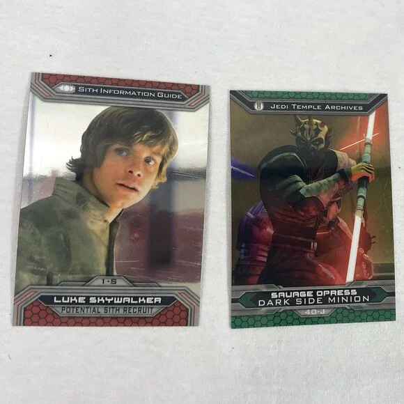 2023 Topps Chrome Perspectives & Throwback Thursday Star Wars Trading Cards - 4 - Picture 2 of 5